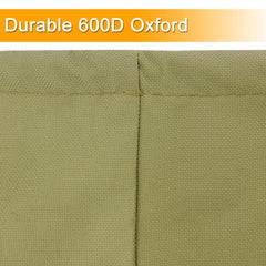 Ogrmar side detail of elastic hem and drawstring securing cover