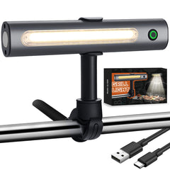 OHIFAST front view showing compact rechargeable grill light and controls for clear visibility