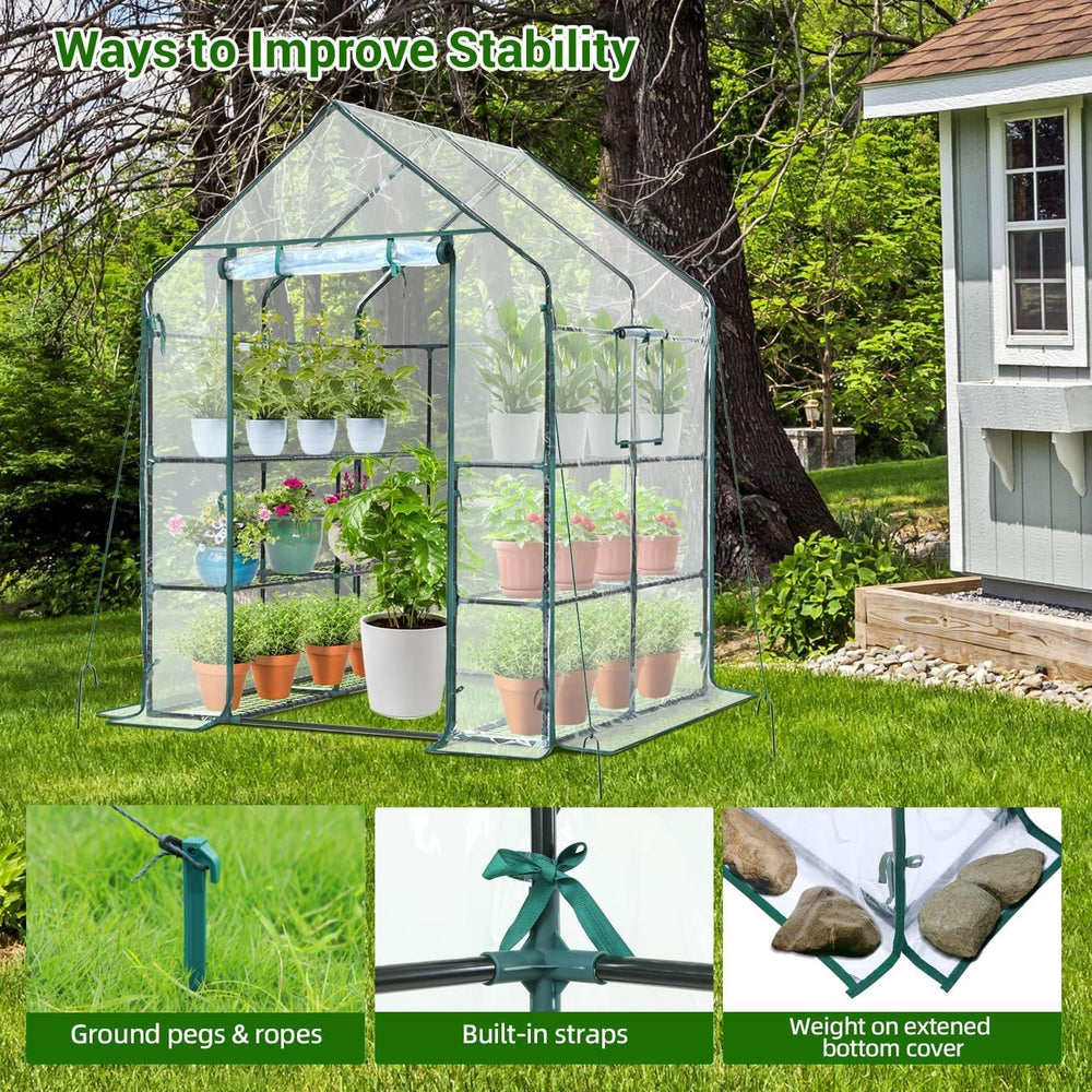 Ohuhu detached frame and packed cover highlighting easy storage and transport