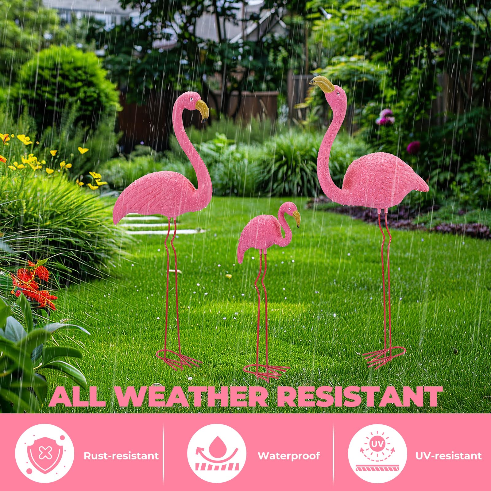 Ohuhu flamingo close feather detail highlighting lifelike texture benefit