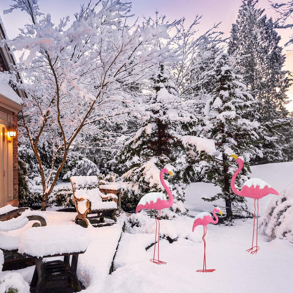 Ohuhu flamingo used as party decor creating playful gathering atmosphere
