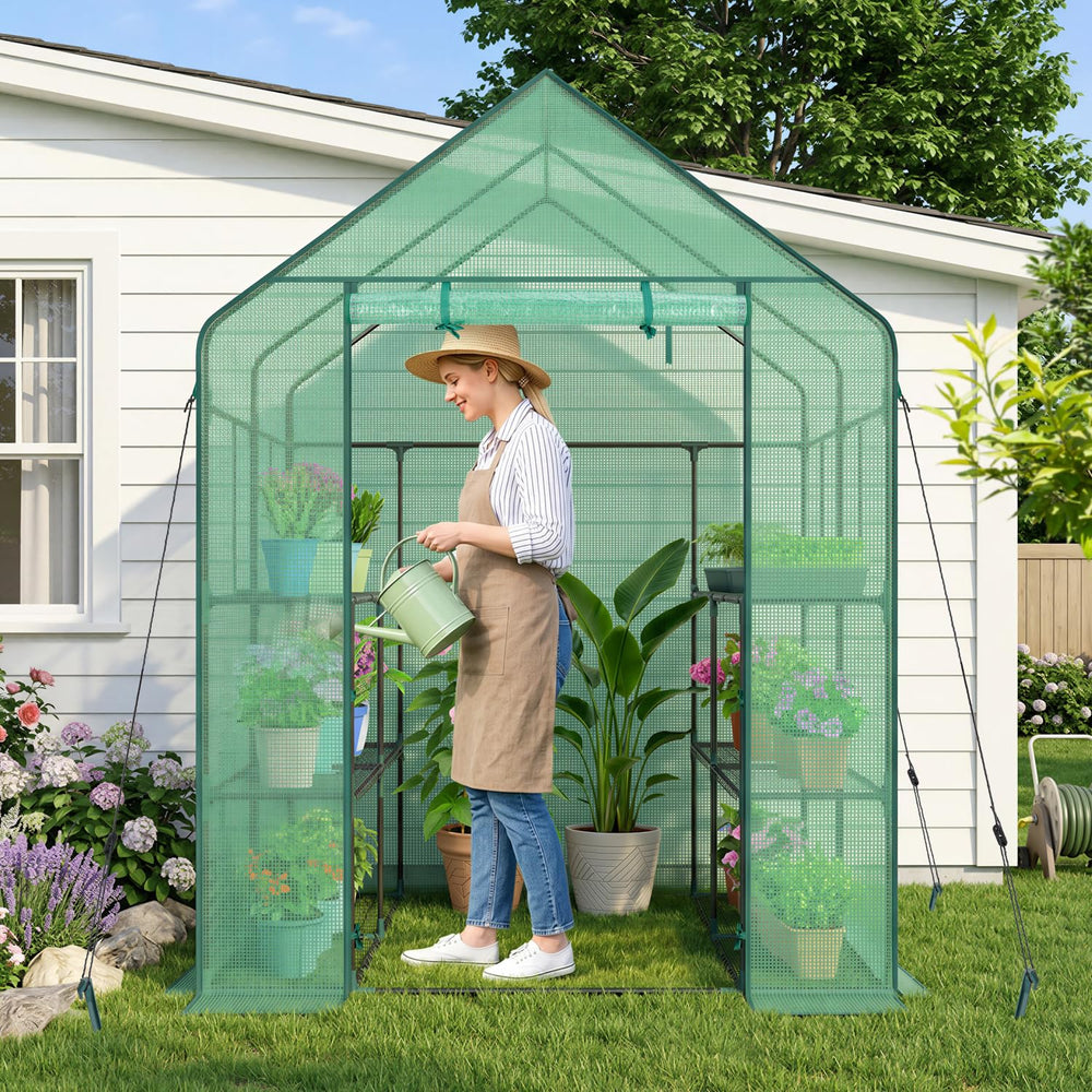 Ohuhu textured PE cover close-up showing UV-resistant durable protection benefit