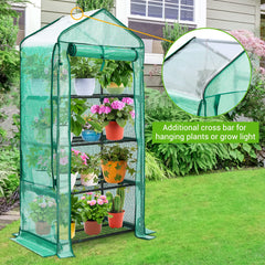 Ohuhu greenhouse on balcony illustrating portable outdoor plant protection