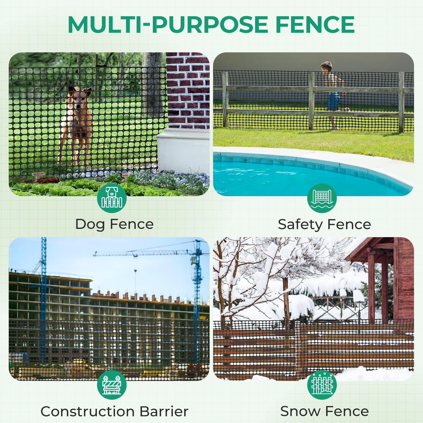 Ohuhu fence in backyard lifestyle scene showing discreet protection and versatility