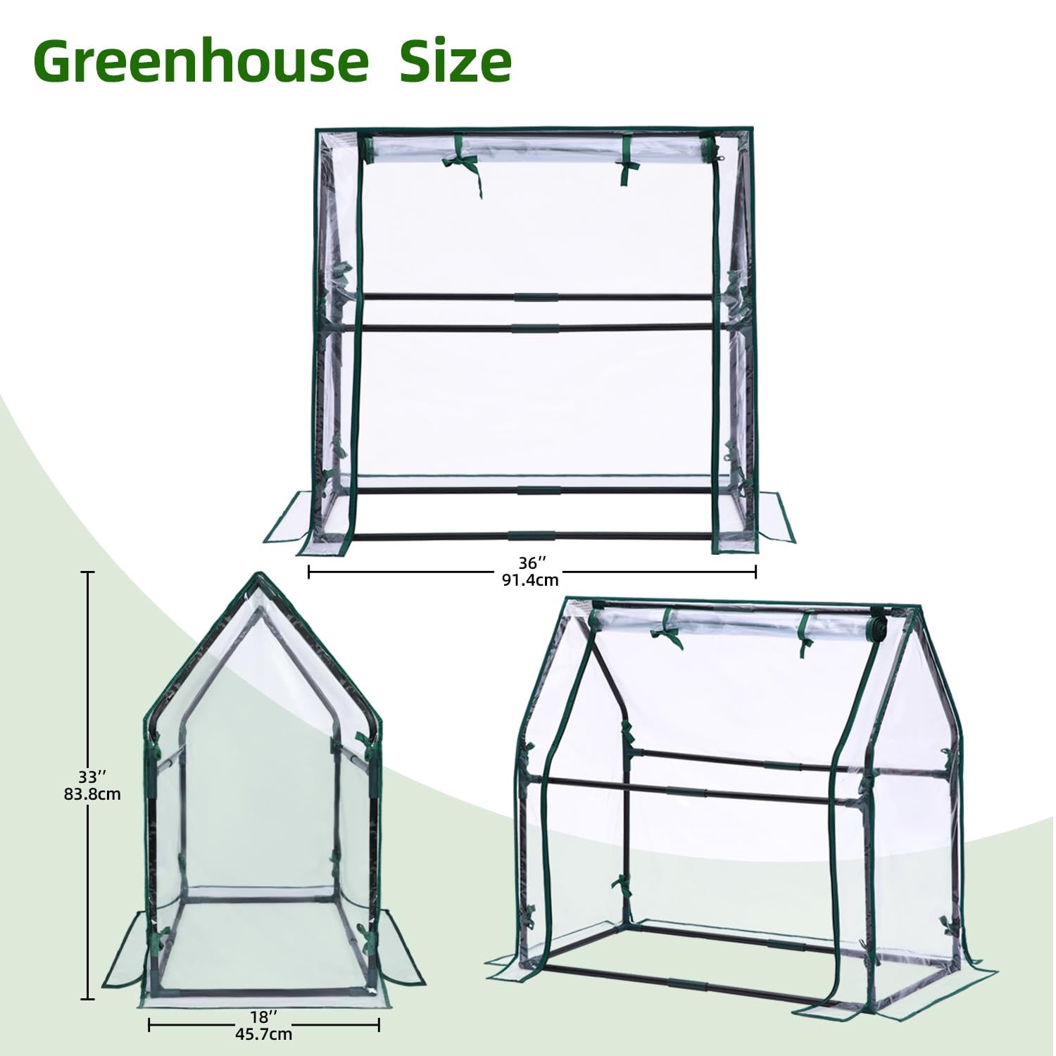 Ohuhu closeup of clear PVC cover showing tear-resistant clarity and light transmission
