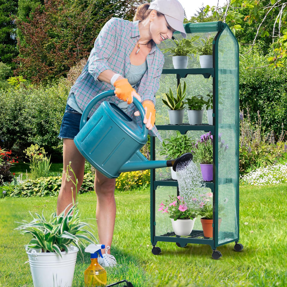 Ohuhu disassembled greenhouse folded for compact storage convenience
