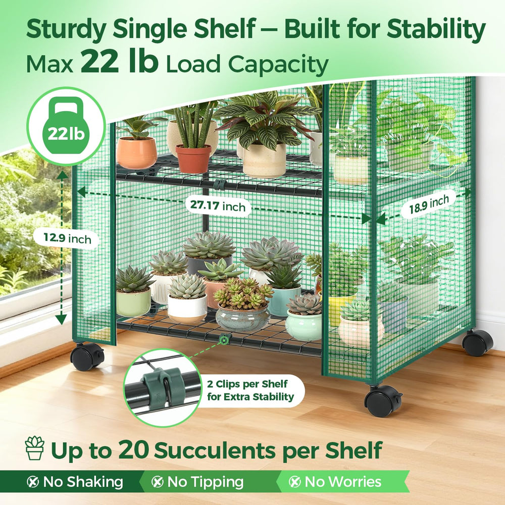 Ohuhu greenhouse with plants inside illustrating nurture and year-round growing benefit