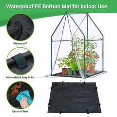 Ohuhu removable waterproof PE mat detailing easy cleanup benefit