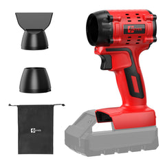 ohyes front view of air duster showing compact design and portability