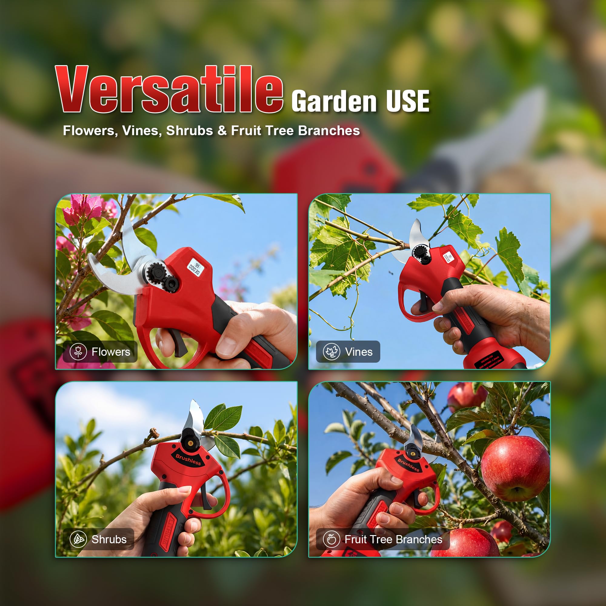 ohyes pruning shears packaging and included accessories ready-to-start setup