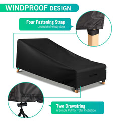 OIforce corner lanyard detail securing cover, prevents wind lift and movement