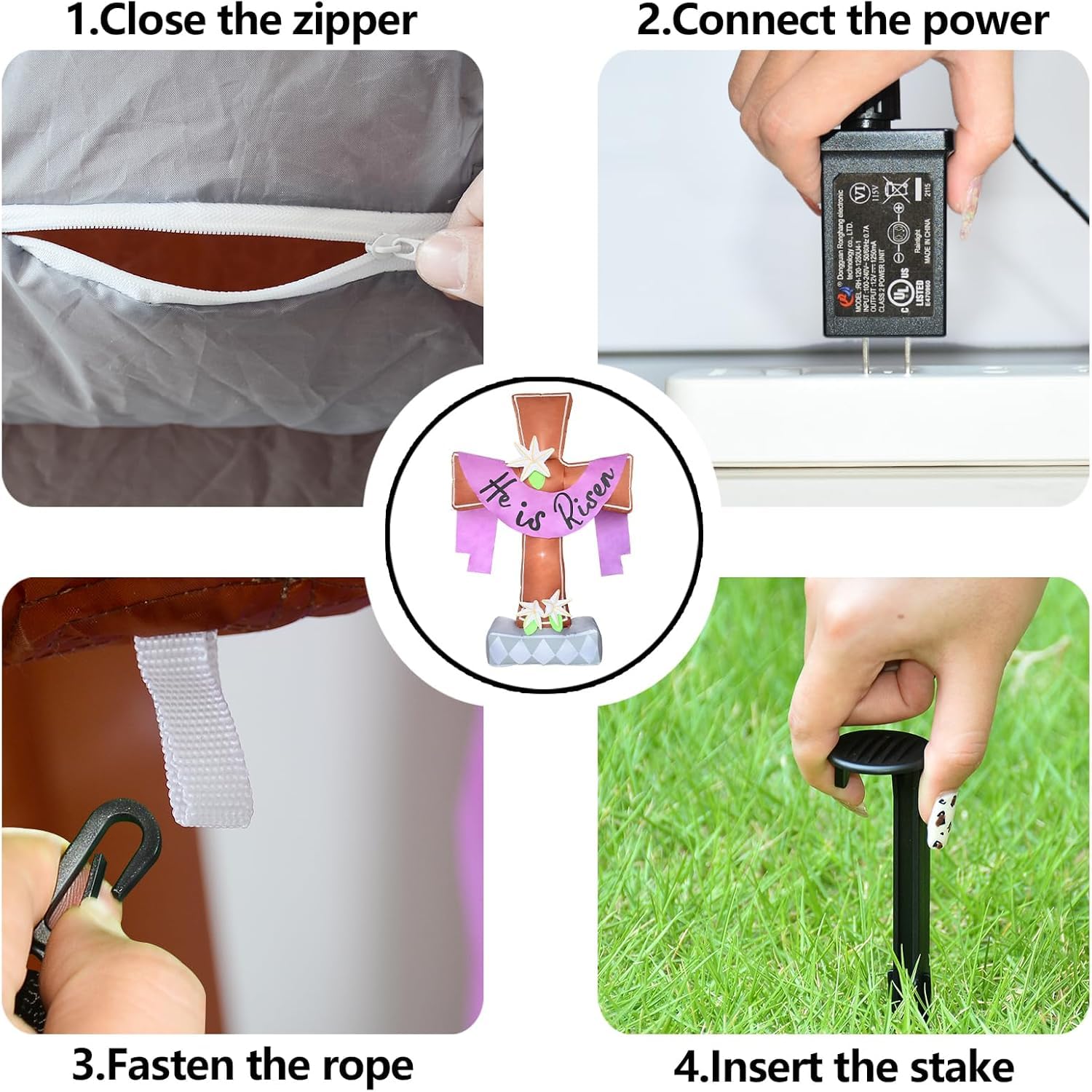 OILCUP folded inflatable cross compact for storage, saving space and enabling reuse