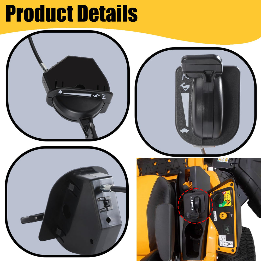 oilutil in workshop on lawn mower indicating easy DIY installation