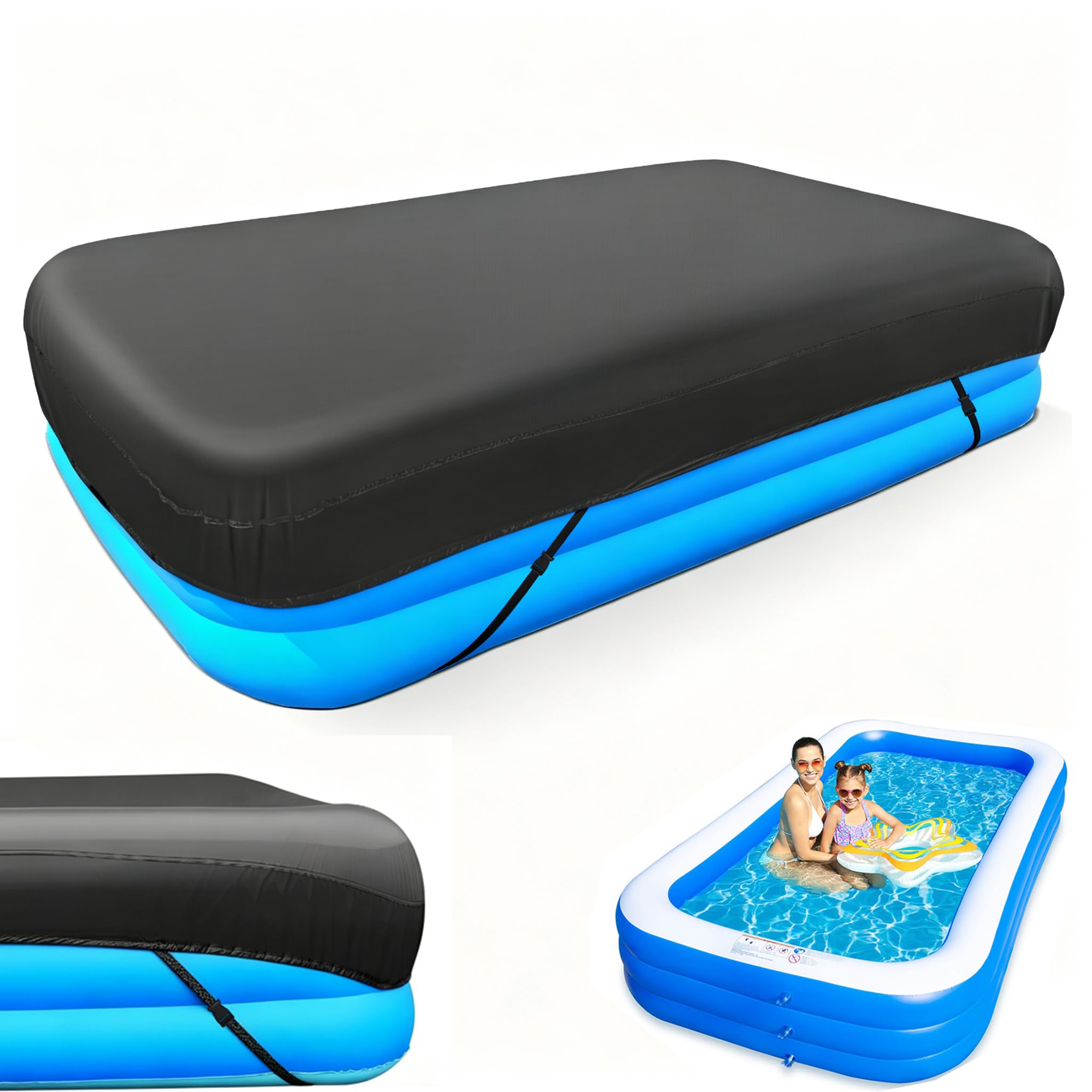 OIOYLEY front view of cover showing full rectangular protection and neat fit