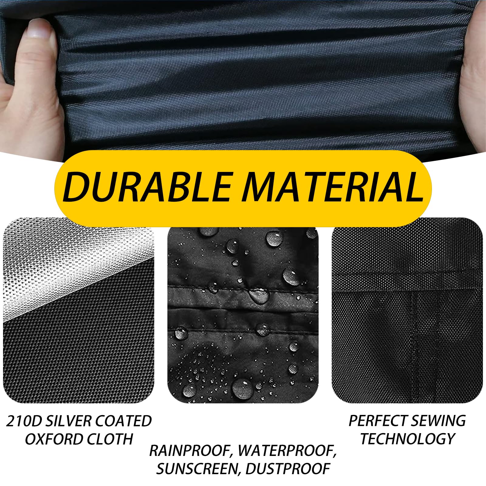 OIOYLEY cover with measuring tape illustrating accurate size fit