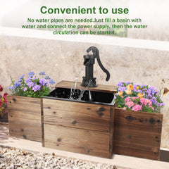 OIPRTGFJ decorative vintage hand pump detail adding classic style and garden character