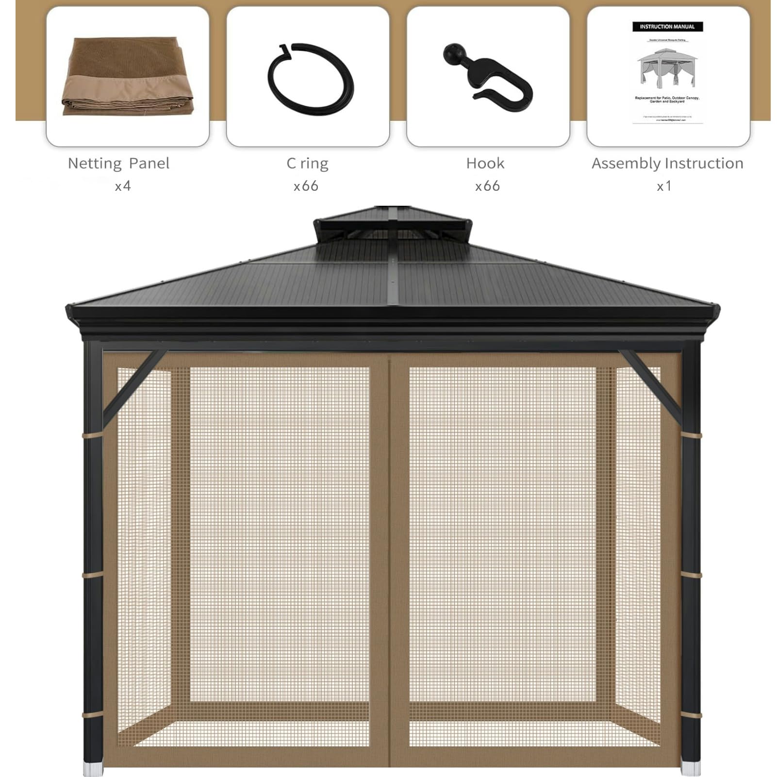 OIPUNSHLE panels next to chair showing scale and full 10x12 coverage