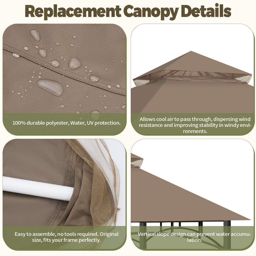 OIPUNSHLE close fabric texture showing waterproof, UV-resistant polyester benefit