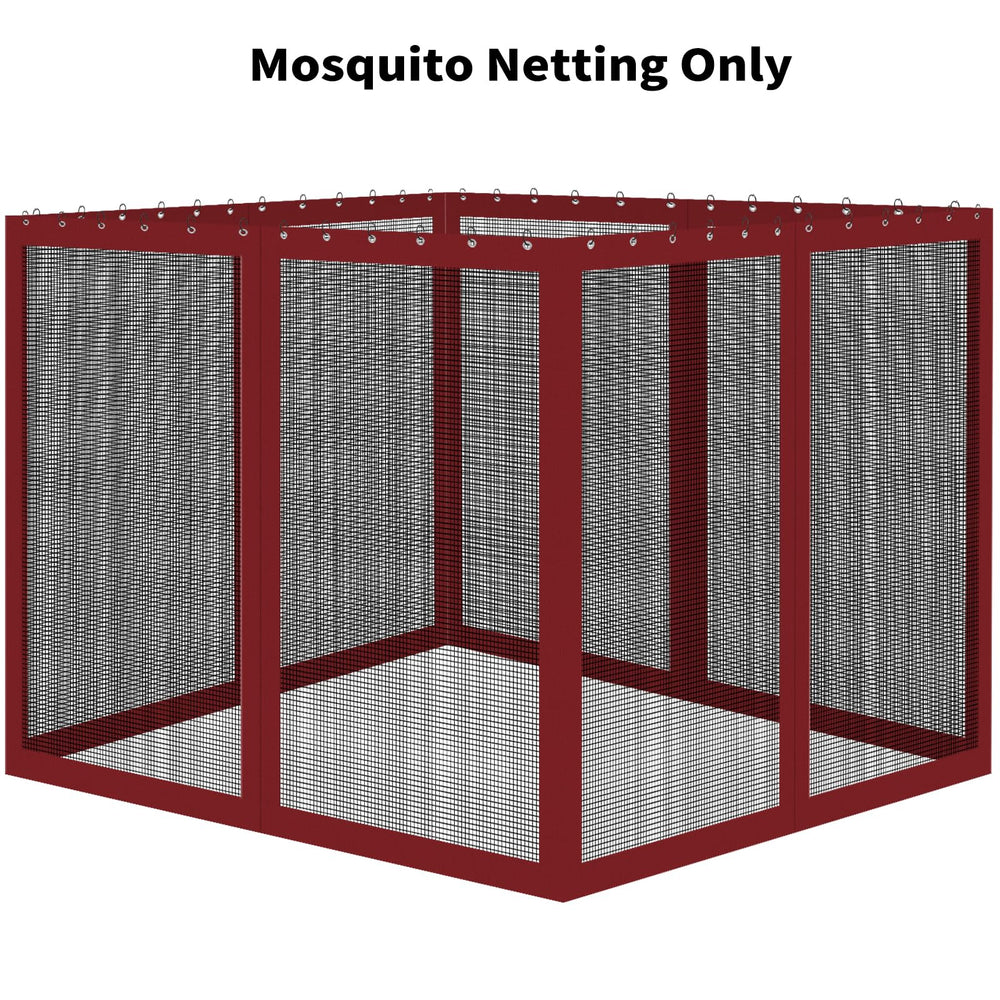 OIPUNSHLE mesh texture close-up displaying fine weave that keeps insects out