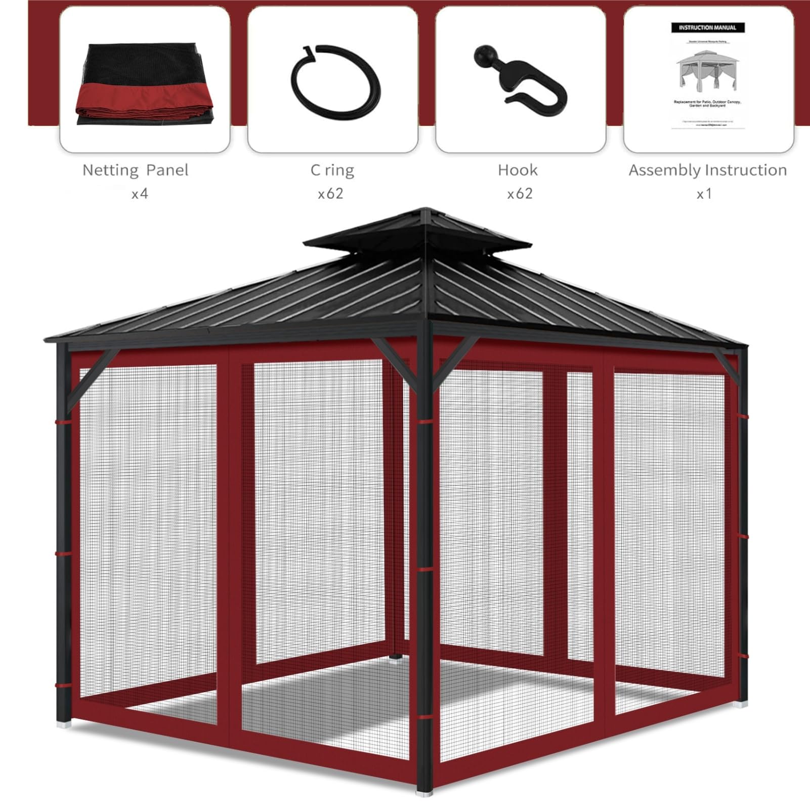 OIPUNSHLE zippered panel join showing smooth seam for full-side coverage