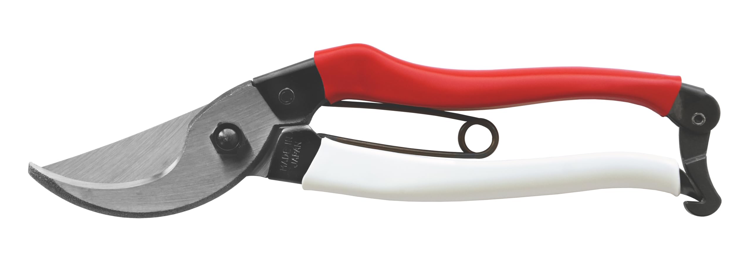 Okatsune handle detail showing carbon-steel grip for durable control