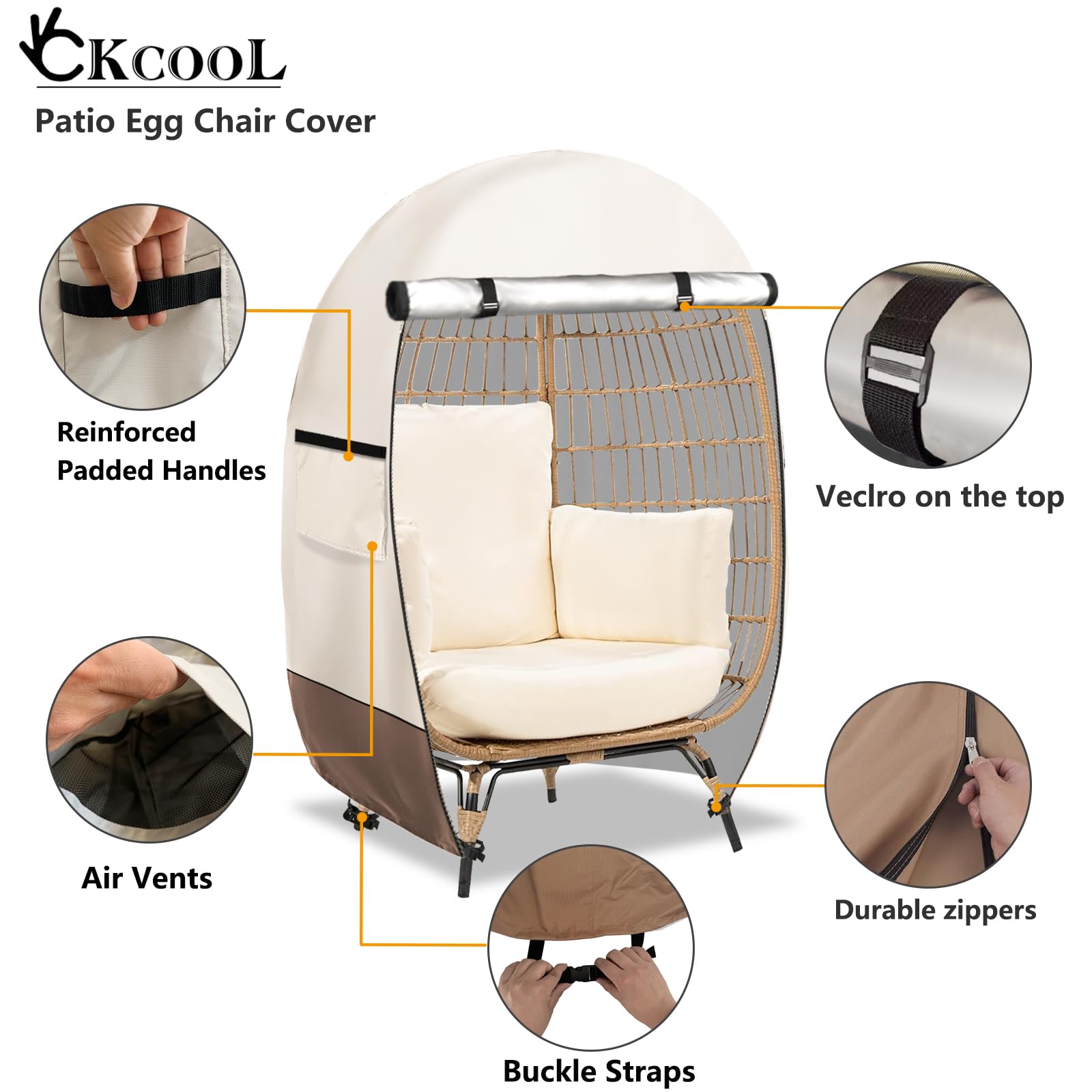 okcool buckle strap fastened securing cover against windy conditions
