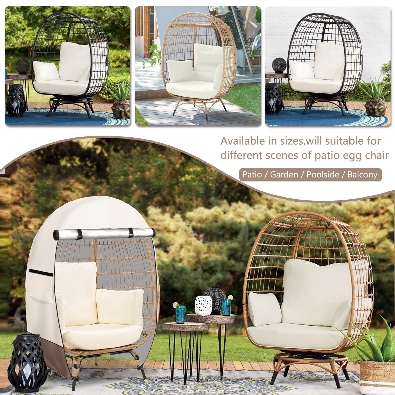 okcool cover with front panel open providing quick chair access