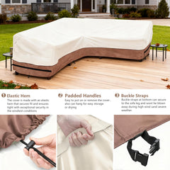 okcool click strap fastening securing cover to sofa leg against wind