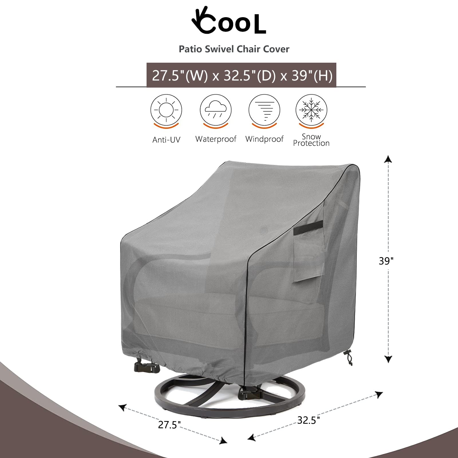 okcool close-up of 600D fabric texture shows durable protection