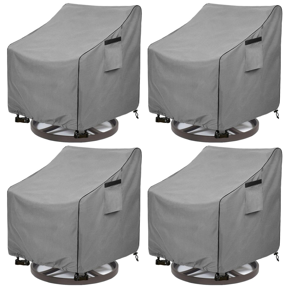 okcool front view of four grey covers showing fit and protection