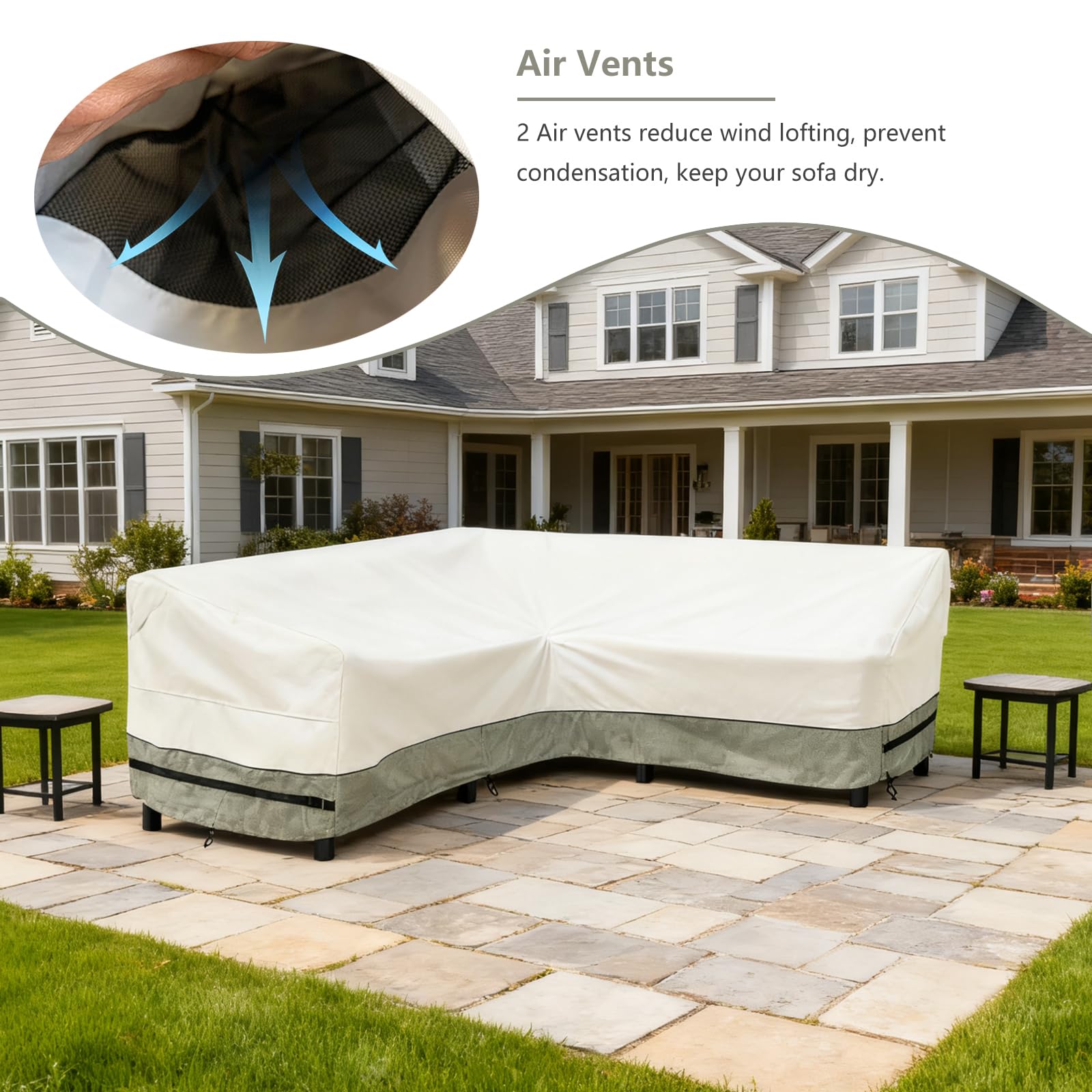 okcool scale comparison with sofa showing correct 85-inch fit