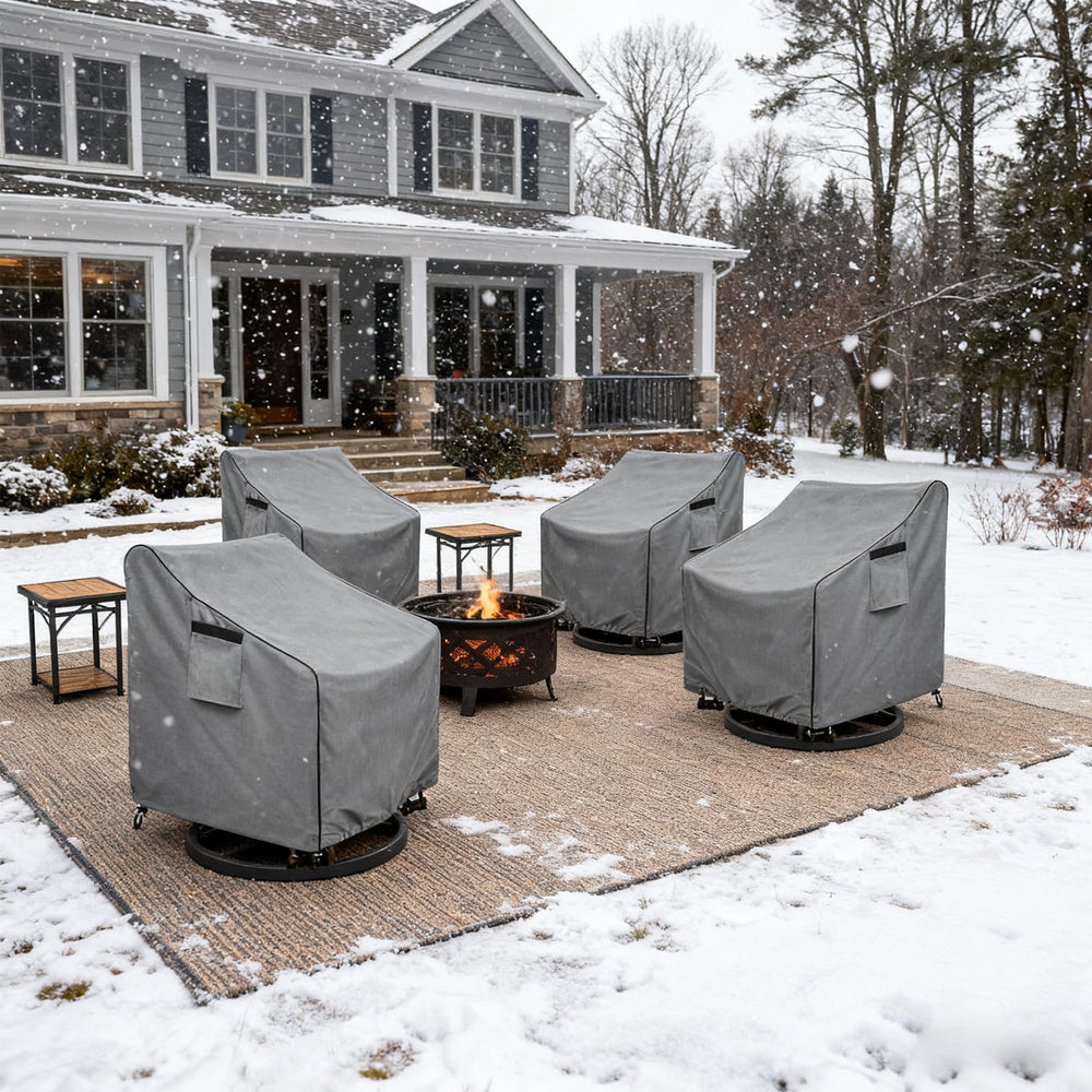 okcool folded covers and storage bag for compact offseason storage