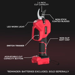 Okeelney tool attached to Milwaukee M18 battery connector for power sharing