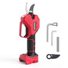 Okeelney front view of shears showcasing compact body and balance