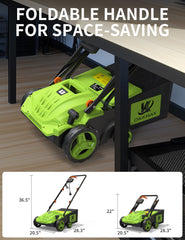 OKKMAX folded handle demonstrating compact storage and effortless transport