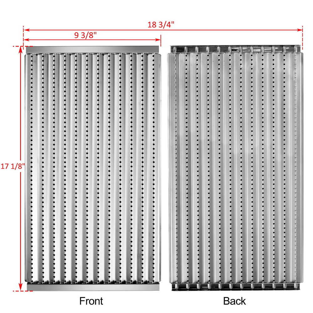 Oklagarden stainless steel plate close-up highlighting durable heat transfer