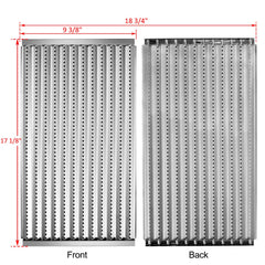 Oklagarden stainless steel plate close-up highlighting durable heat transfer