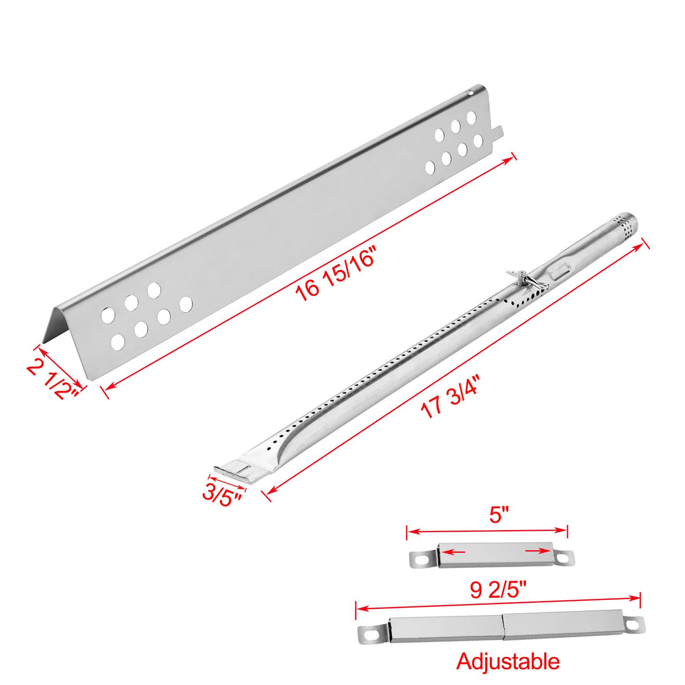 Oklagarden parts with ruler showing dimensions, simplifies fit verification