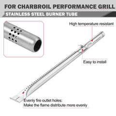 Oklagarden extendable carry-over tube adjusted, fits variable grill layouts