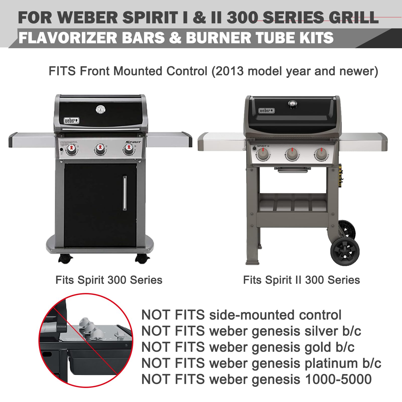 Oklagarden flavorizer bars top-down view protecting burners and enhancing smoke