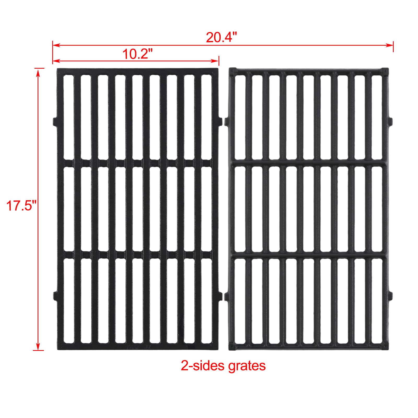 Oklagarden packaged two-piece set ready for installation and convenient replacement