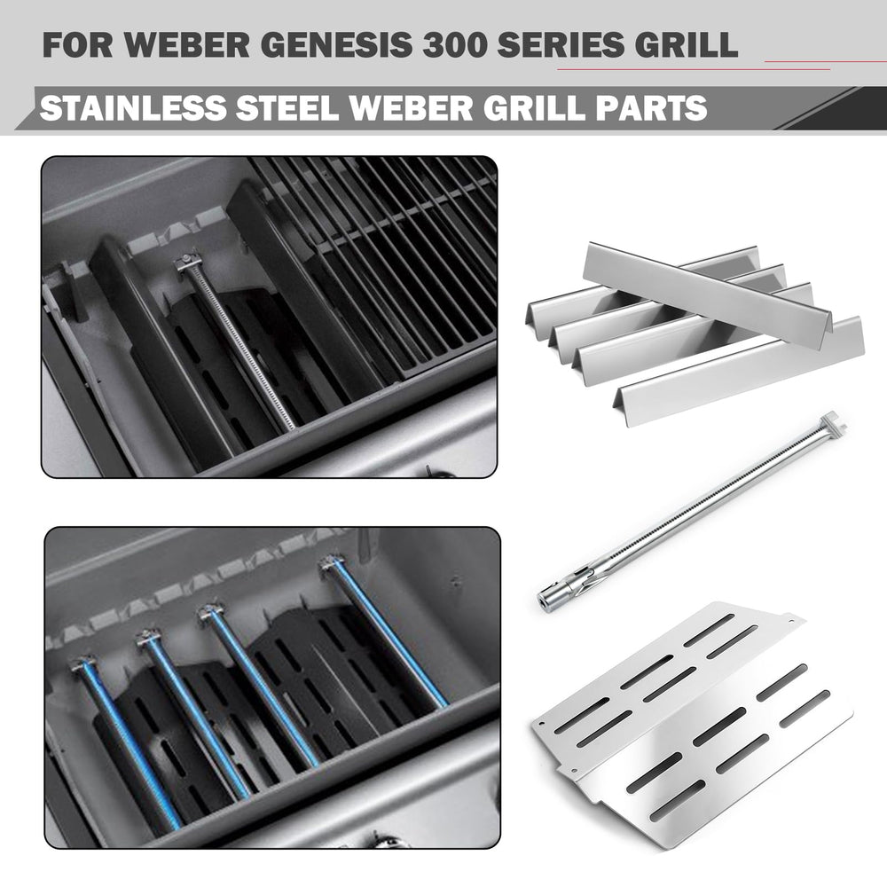 Oklagarden sear burner tube detail, revives high-heat sear performance