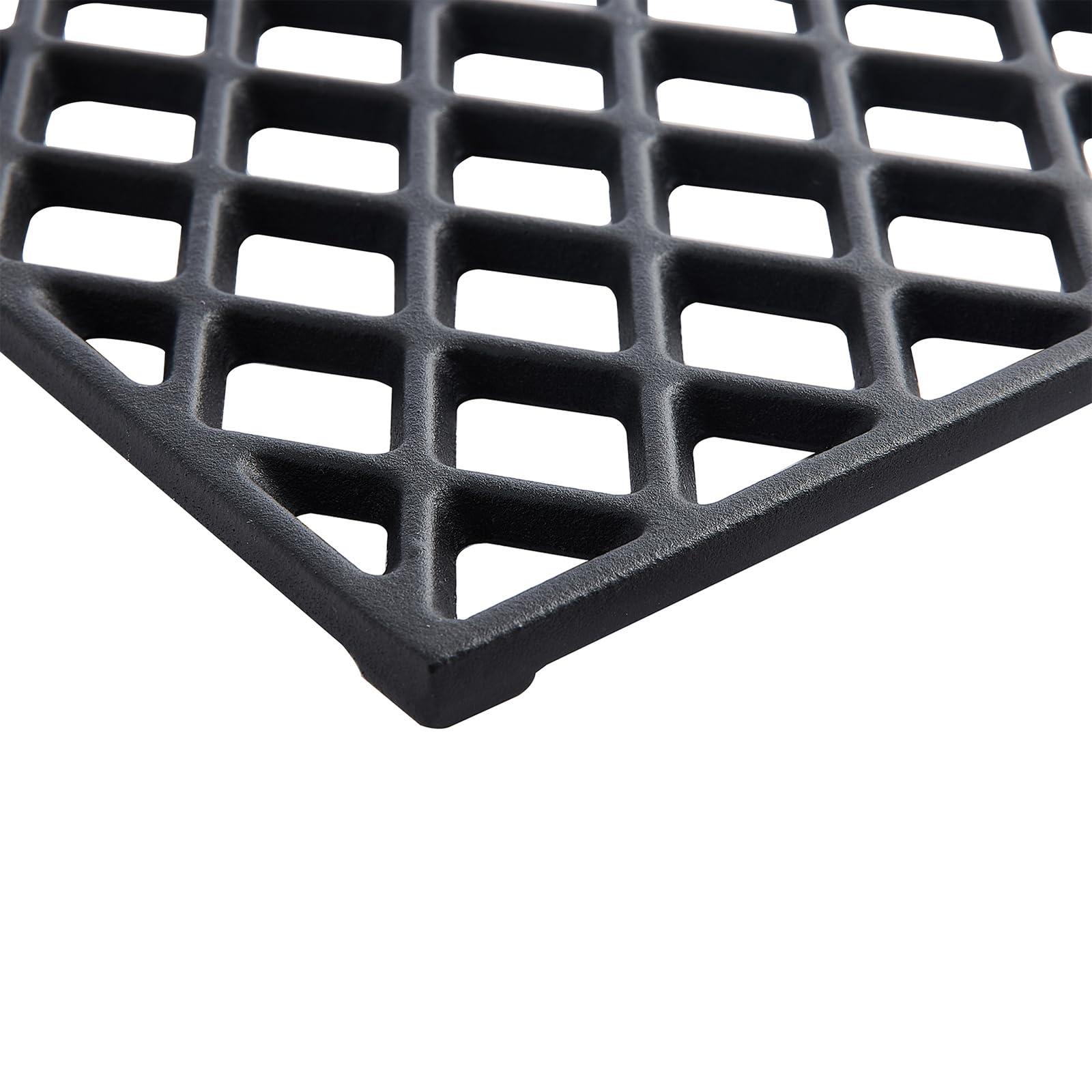 Oklagarden seasoned grate with brush and oil showing nonstick surface benefit