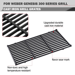 Oklagarden side profile showing grate thickness for improved durability