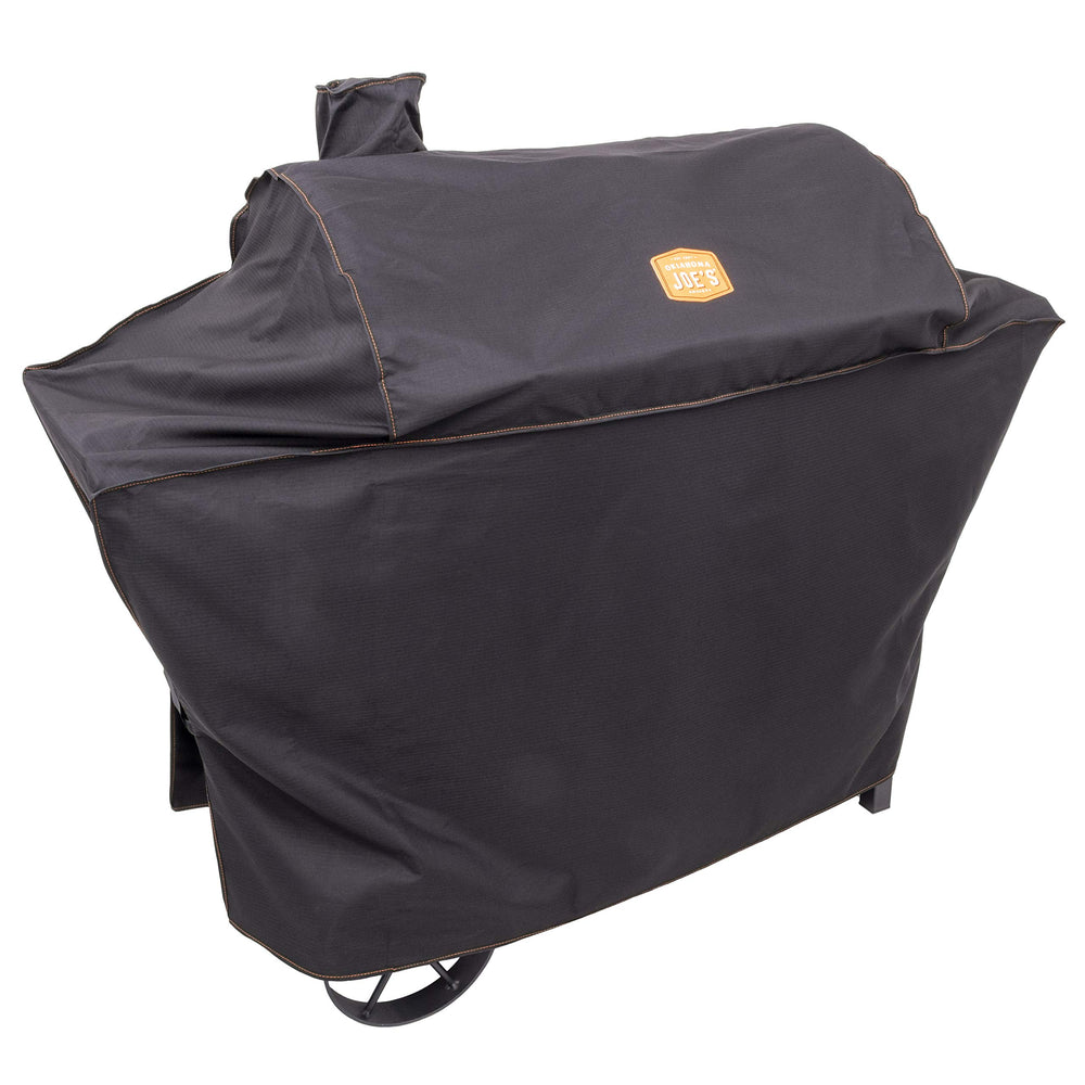 Oklahoma Joe's cover front view showing tailored fit and protection