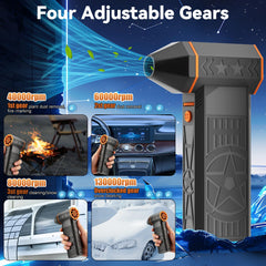 OKNIAO Frostblazer held in hand demonstrating lightweight portable convenience
