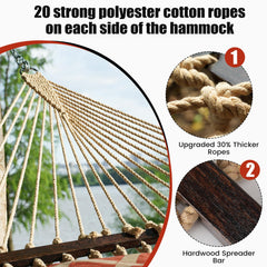 OLALACOZY hanging-tree attachment showing secure heavy-duty design for reliable outdoor use
