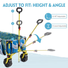 Old Bahama Bay folded compact for trunk storage and portability benefit