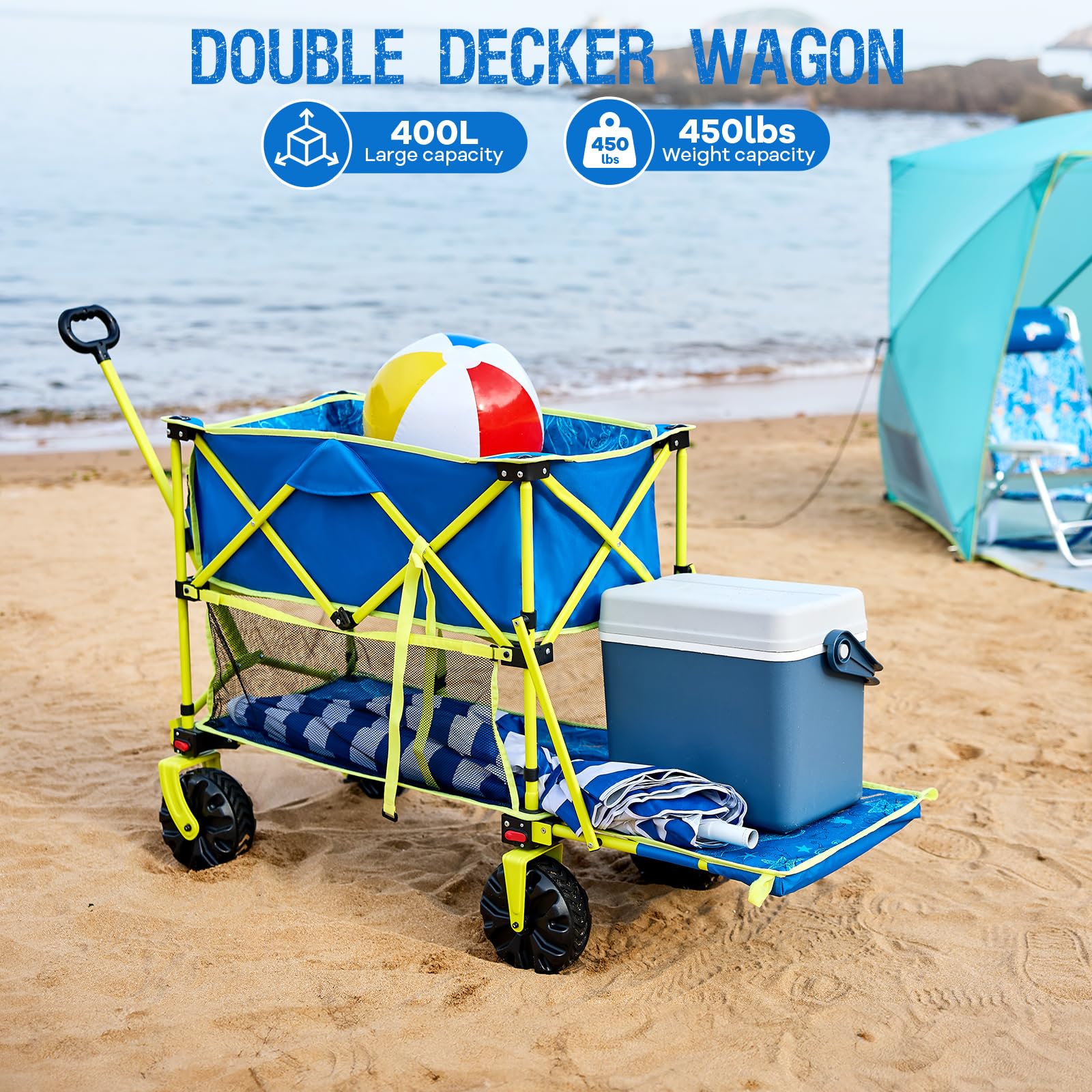 Old Bahama Bay double-decker layout displaying two-tier storage advantage