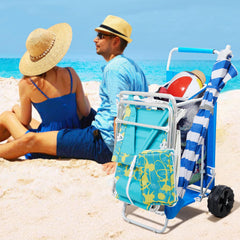 Old Bahama Bay folded compact in car trunk for easy transport benefit